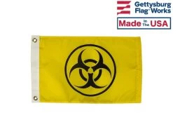 Biohazard Flag - Biological Hazard Symbol