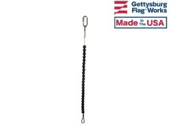 Beaded Retainer Rings-Choose Options 16 Beaded Retainer Rings-Choose Options -Flags and Banners Store black retainer2