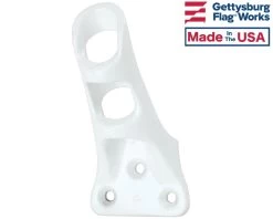 Flags and Banners Store -Flags and Banners Store bracket white e310136 a