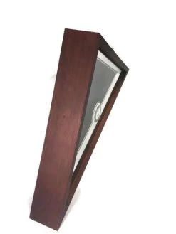 U.S. Flag Display Case With U.S. Navy Medallion 5 U.S. Flag Display Case With U.S. Navy Medallion -Flags and Banners Store case navy side