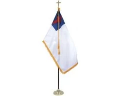 Christian Indoor Flag Set