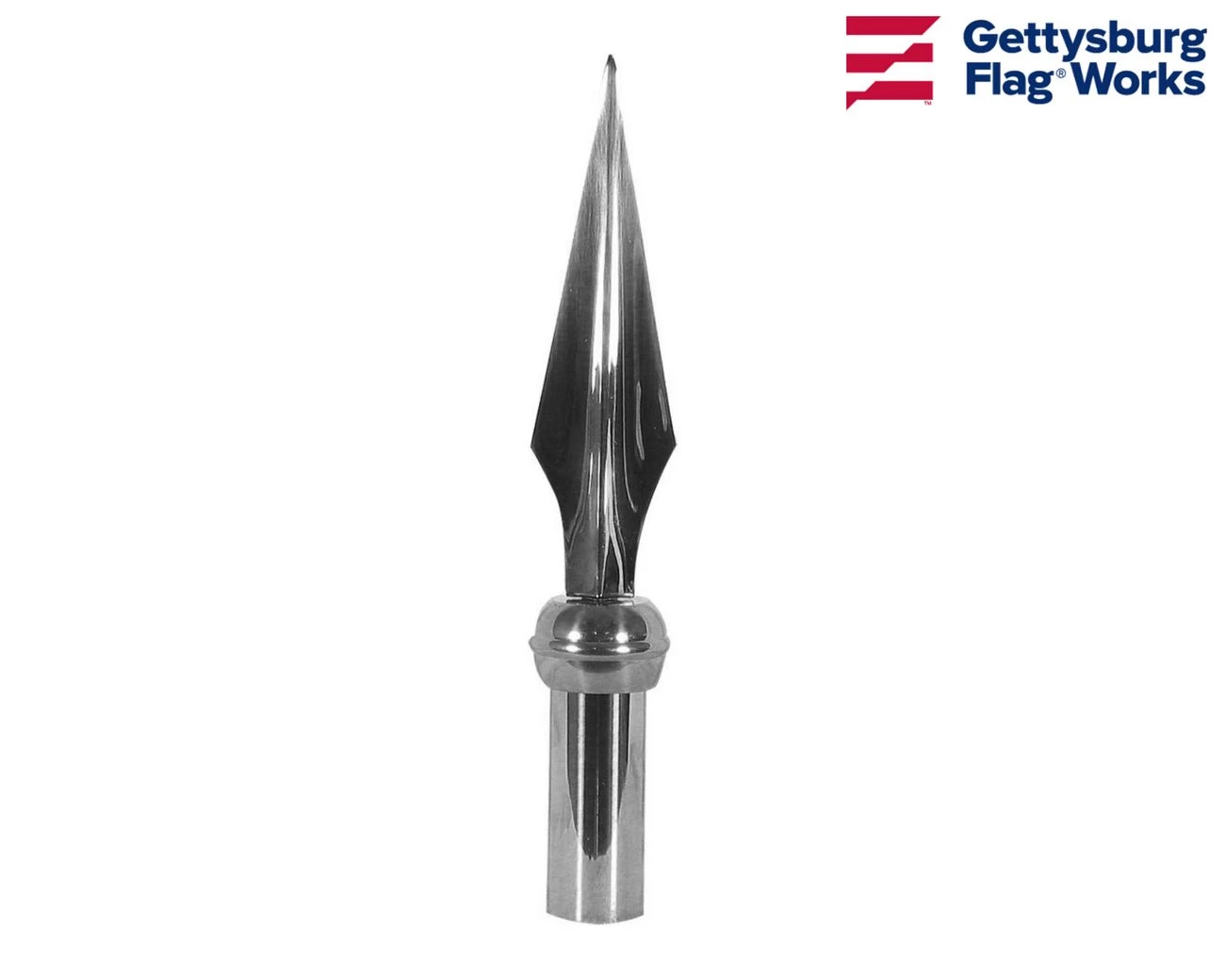 Staff Spear Brass Finial - Choose Options 3 Staff Spear Brass Finial - Choose Options - Image 3