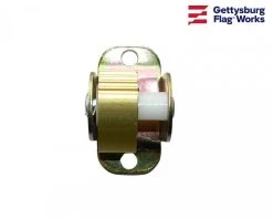 Easy Order Aluminum Flagpole-25', Internal Halyard -Flags and Banners Store cleat for internal halyard flag pole