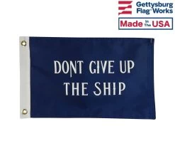 Commodore Perry 'Don't Give Up The Ship' Flag -Flags and Banners Store commodore perry dont give up the ship 12x18