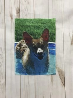 Custom Garden Flags 6 Custom Garden Flags -Flags and Banners Store dog flag corgie2