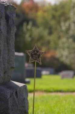 Civil War (GAR) Grave Marker - Choose Options 35 Civil War (GAR) Grave Marker - Choose Options -Flags and Banners Store dsc 7092