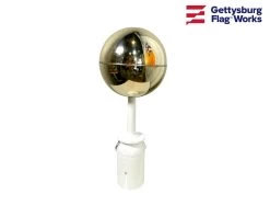 Replacement Truck For Fiberglass Flagpole - With Ball Top