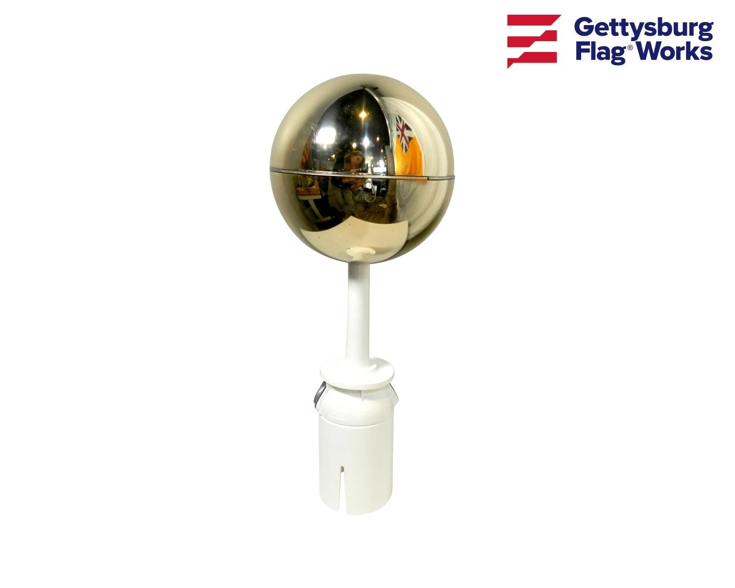 Replacement Truck For Fiberglass Flagpole - With Ball Top 1 Replacement Truck For Fiberglass Flagpole - With Ball Top