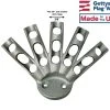 Cast Aluminum 5 Finger Stick Flag Bracket