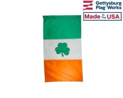 Flags and Banners Store 18 Irish Shamrock Banner