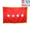 Army General (4 Star) Army Officer Indoor Flag - Choose Options
