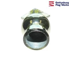 Flat Spear Finial - Choose Size -Flags and Banners Store dscn7524