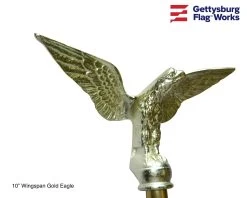 Flying Eagle Finial - Choose Options -Flags and Banners Store dscn7533