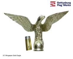 Flying Eagle Finial - Choose Options -Flags and Banners Store dscn7535