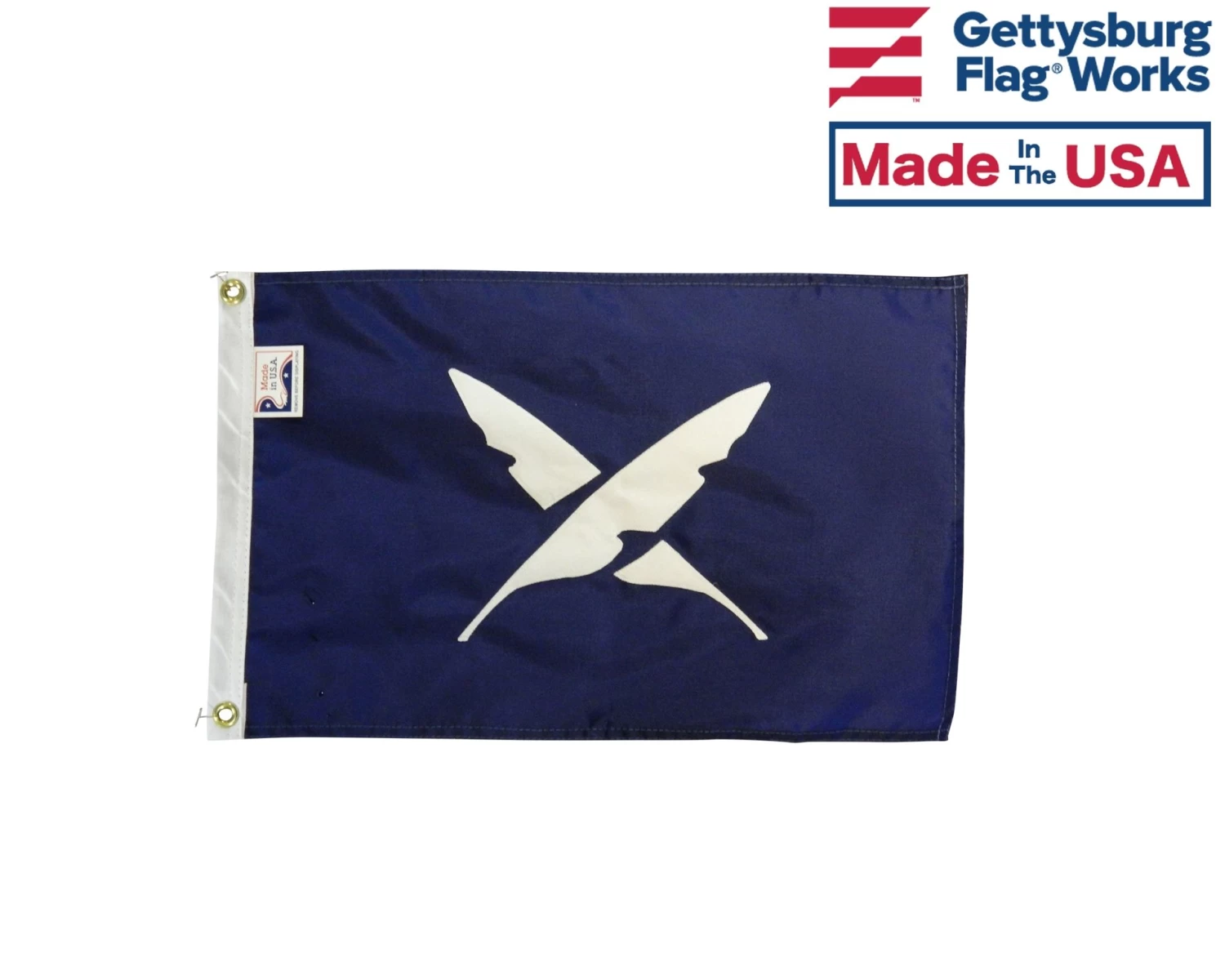 12x18" Officer Boat Flag - Secretary 3 12x18" Officer Boat Flag - Secretary - Image 3