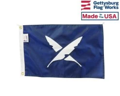 12x18" Officer Boat Flag - Secretary