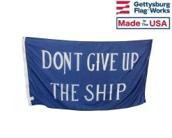 Commodore Perry 'Don't Give Up The Ship' Flag