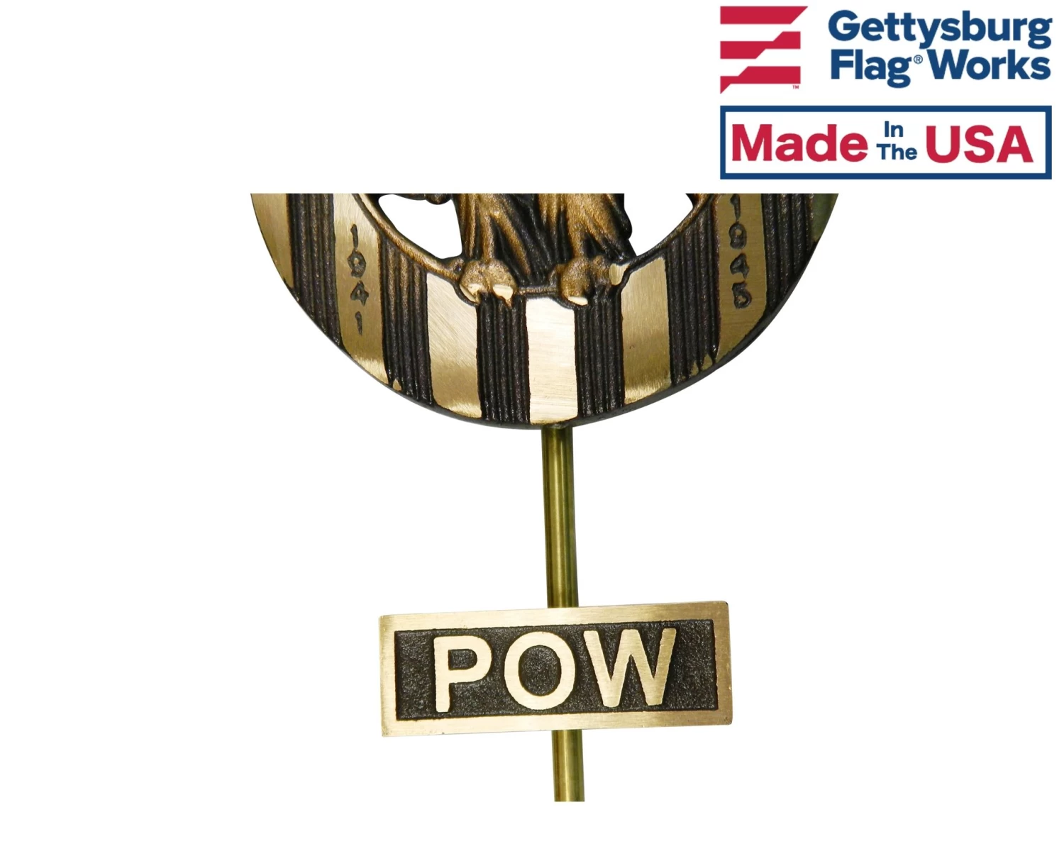 POW Service Insignia Plaque For Grave Markers 1 POW Service Insignia Plaque For Grave Markers