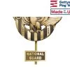 National Guard Insignia Plaque For Grave Markers