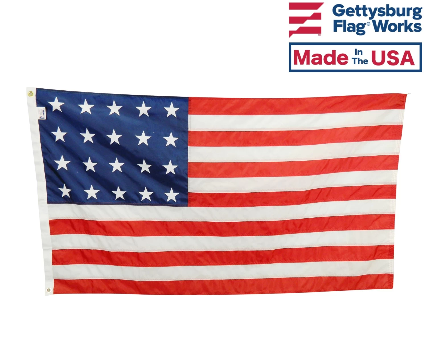 Historical American 20 Star Flag 1 Historical American 20 Star Flag