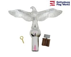 Flying Eagle Plastic Finial - Choose Color -Flags and Banners Store dscn8102