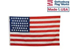 Historical American 46 Star Flag