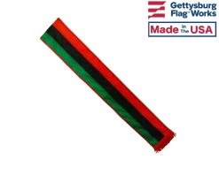 Afro-American Tri-Color Parade Sash, 6'
