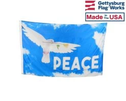 Peace Dove Flag - 3x5'