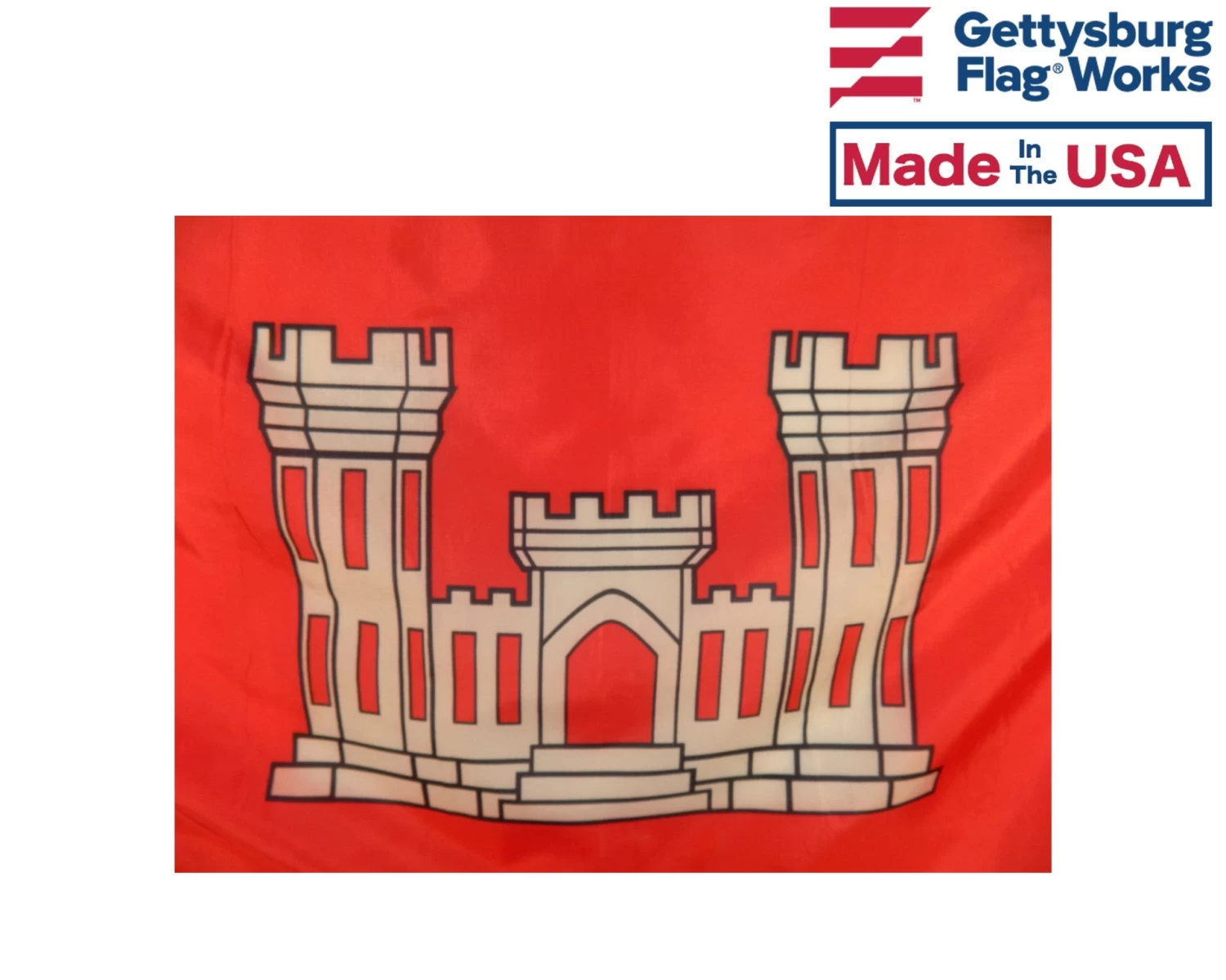 U.S. Army Engineer Flag - Choose Options 4 U.S. Army Engineer Flag - Choose Options - Image 4