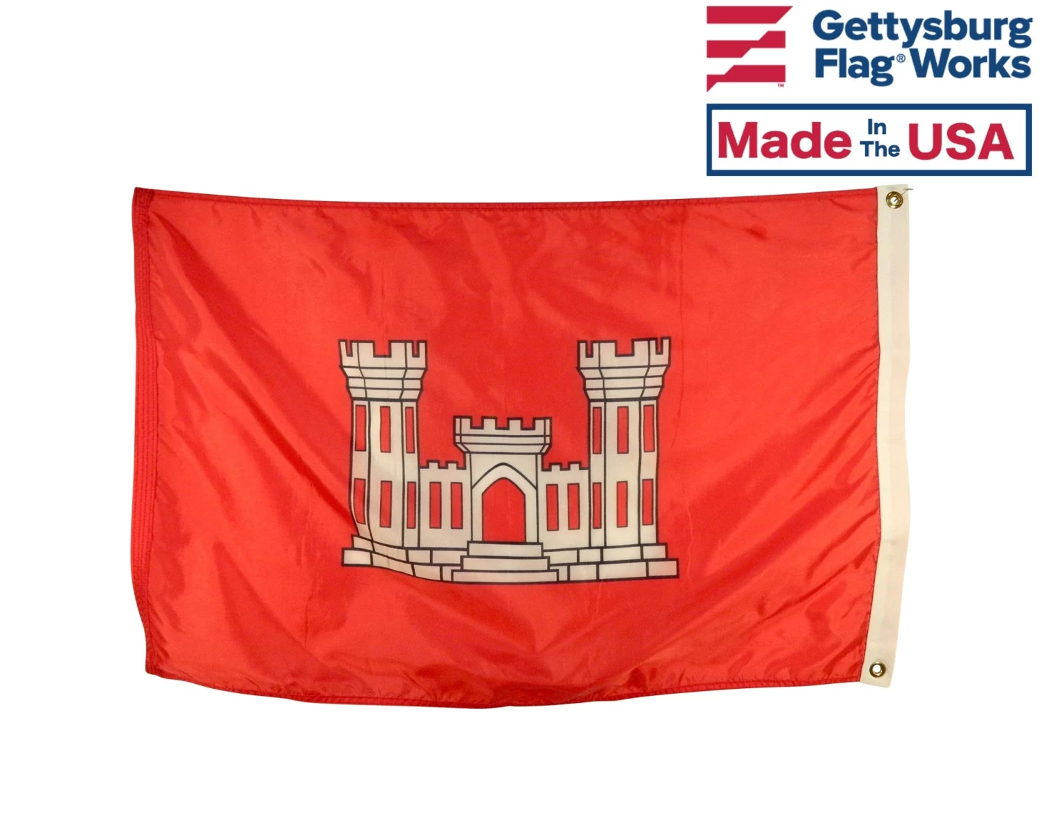 U.S. Army Engineer Flag - Choose Options 3 U.S. Army Engineer Flag - Choose Options - Image 3