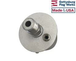 Internal Halyard Single Revolving Truck, Cable Style - Choose Sizes -Flags and Banners Store e340195 3 copy