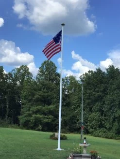 Easy Order Fiberglass Flagpole 24'