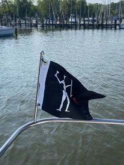 Edward Teach Blackbeard Pirate Flag -Flags and Banners Store edward teach black beard pirate boat flag