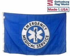 EMS Flag - 3x5' -Flags and Banners Store ems flag front