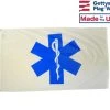 EMS Star Of Life Flag - 3x5'