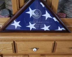 Engraved Memorial Flag Case - "Veteran Engraved" 24 Engraved Memorial Flag Case - "Veteran Engraved" -Flags and Banners Store engraved