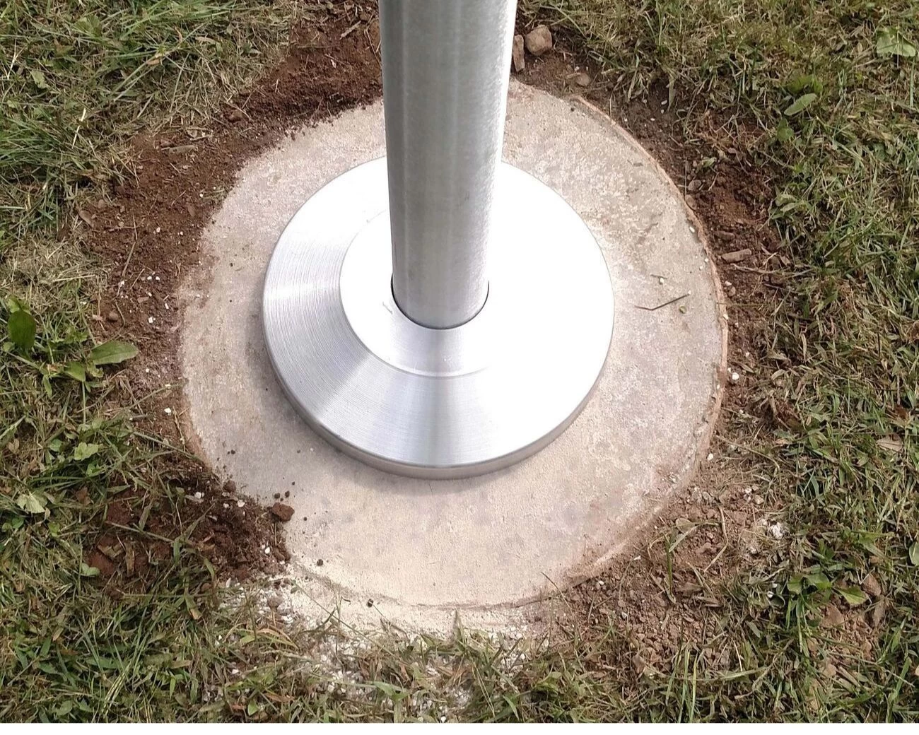 Aluminum Flagpole Flash Collar 2 Aluminum Flagpole Flash Collar - Image 2