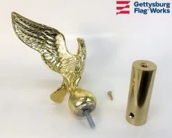 Flying Eagle Finial - Choose Options -Flags and Banners Store flying eagle f 1