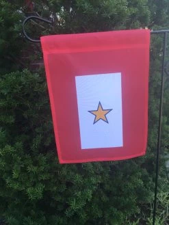Service Star - Gold Star Garden Flag -Flags and Banners Store gold star garden flag