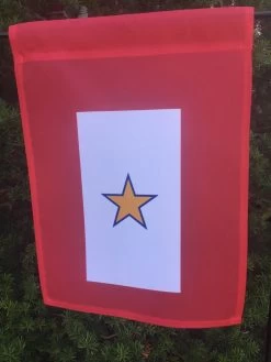 Service Star - Gold Star Garden Flag -Flags and Banners Store gold star garden flag 2