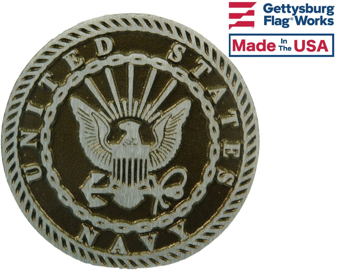 Navy Grave Marker - Choose Options 2 Navy Grave Marker - Choose Options - Image 2