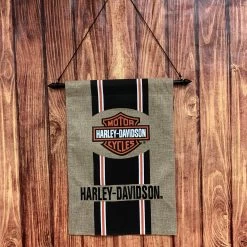 VINTAGE HARLEY-DAVIDSON BANNER-11X15"