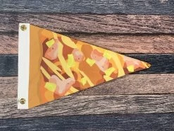 Pizza Pennant Boat Flag- Choose Toppings 21 Pizza Pennant Boat Flag- Choose Toppings -Flags and Banners Store hawiian pizza flag