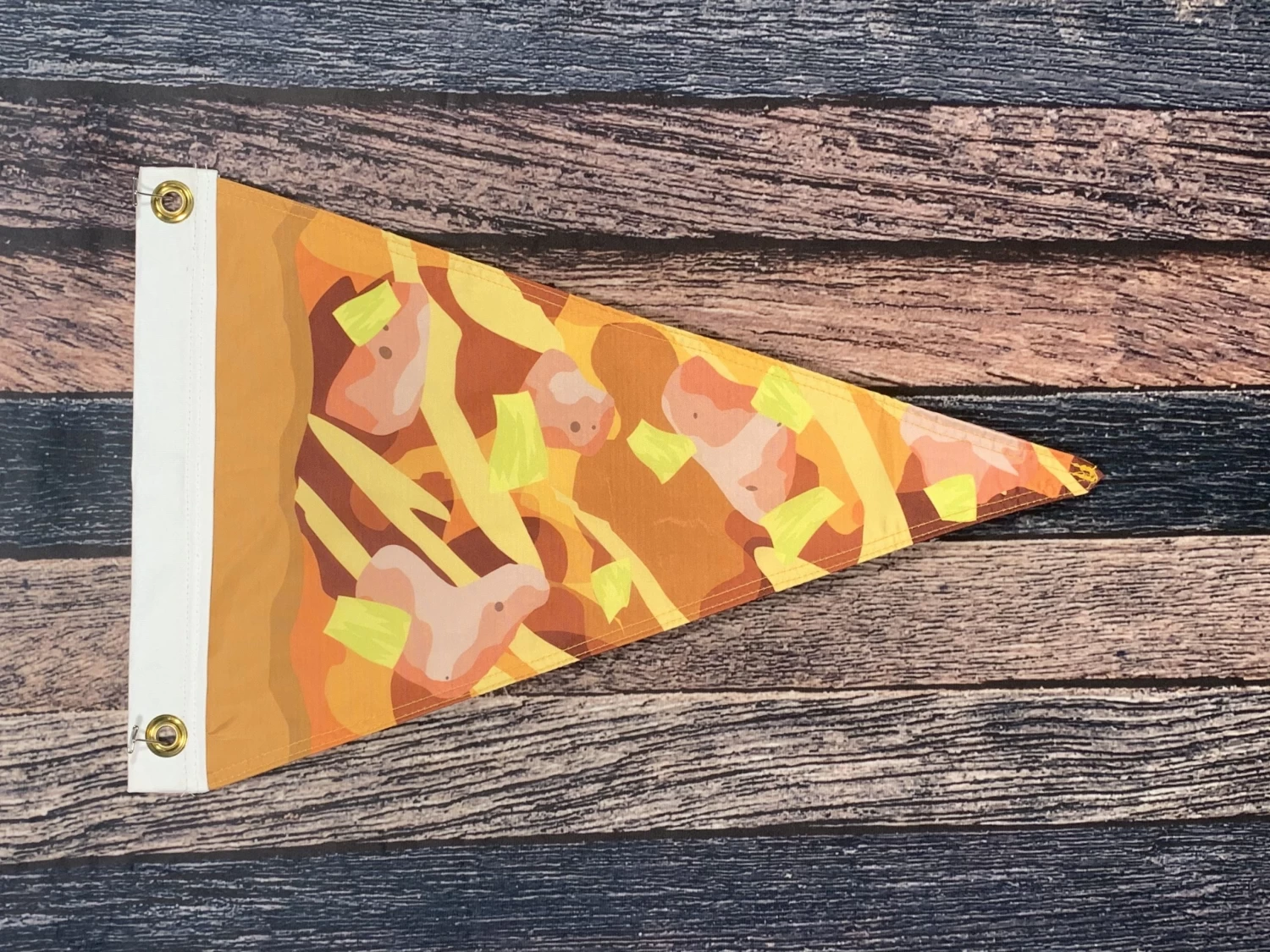 Pizza Pennant Boat Flag- Choose Toppings 11 Pizza Pennant Boat Flag- Choose Toppings - Image 11