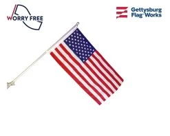 Worry-Free® American Flag Set - Heavy Duty