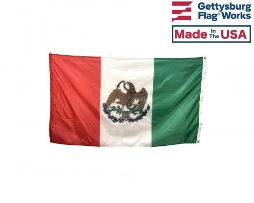 HISTORICAL ORIGINAL MEXICO FLAG (1824-1836) 3 HISTORICAL ORIGINAL MEXICO FLAG (1824-1836) - Image 3