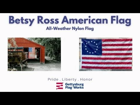 Betsy Ross 13 Star Flag 4 Betsy Ross 13 Star Flag - Image 4