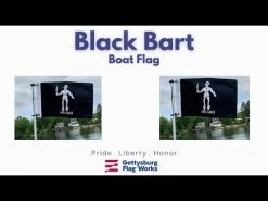 Bartholomew Roberts "Black Bart" Pirate Boat Flag -Flags and Banners Store hqdefault 8