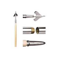 Pointed Guidon Bottom Ferrule - Choose Color -Flags and Banners Store image 36