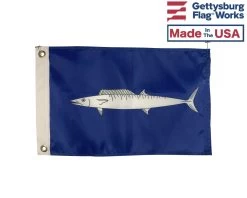 Wahoo Flag - 12x18"